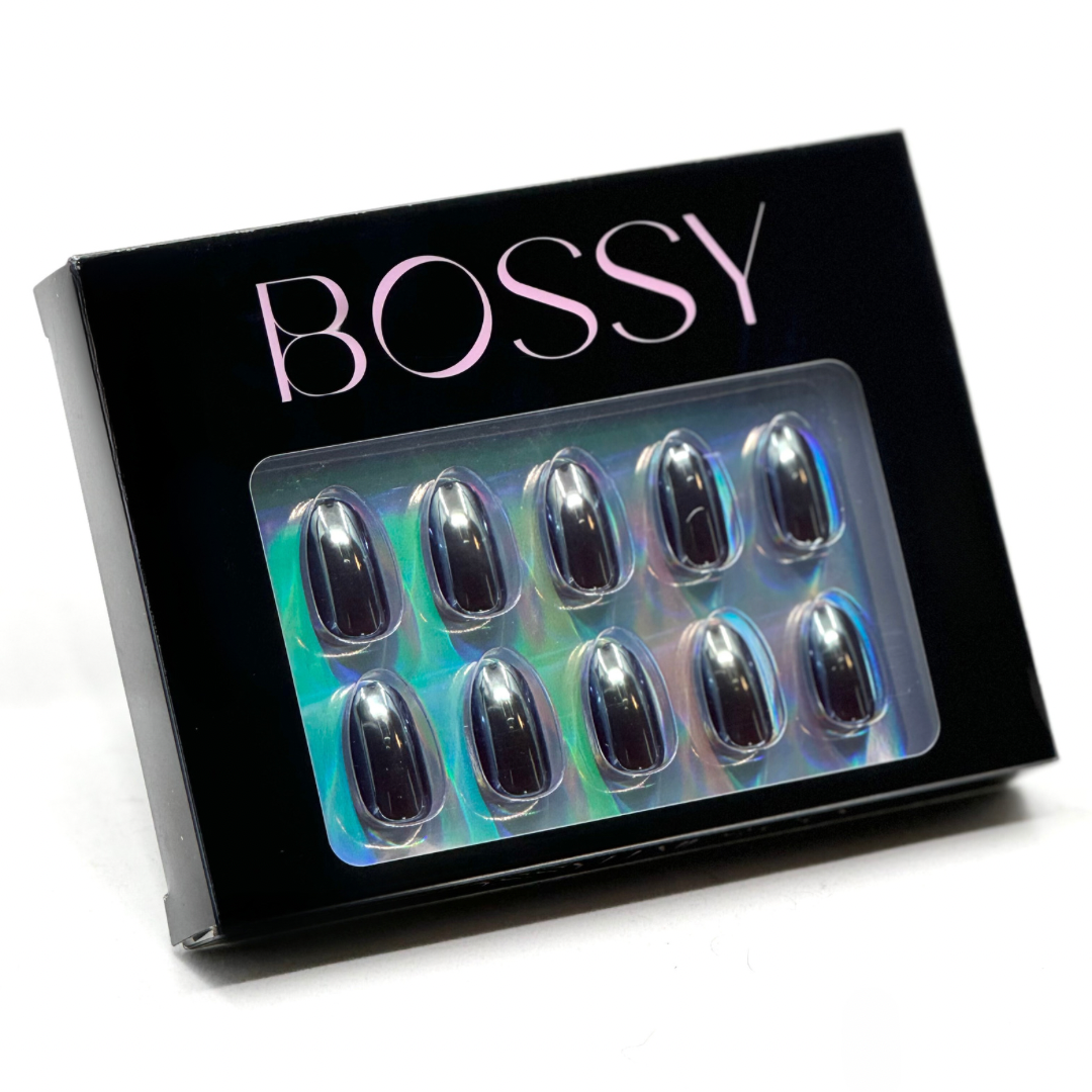 Black Mirror Chrome Round