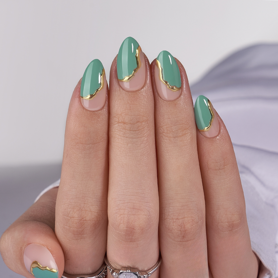 Green and Gold Almond